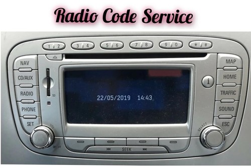 Ford radio code service travel - radio,
