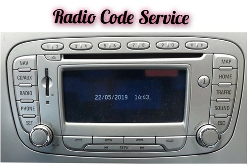Ford radio code - radio, travel